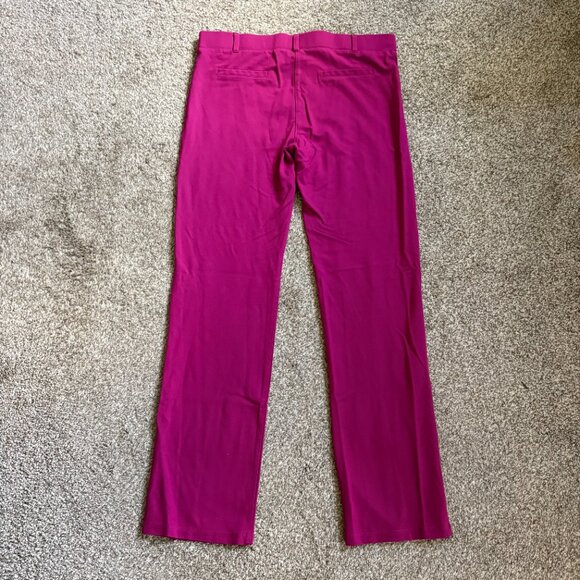 Betabrand Womens Pants Slacks Pink XLARGE colorful stretchy - Picture 4 of 4